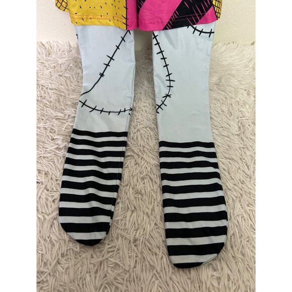 Sally Nightmare before Christmas Costume Size 130 (Girls 6/7) Zip Back Built in - Picture 4 of 9
